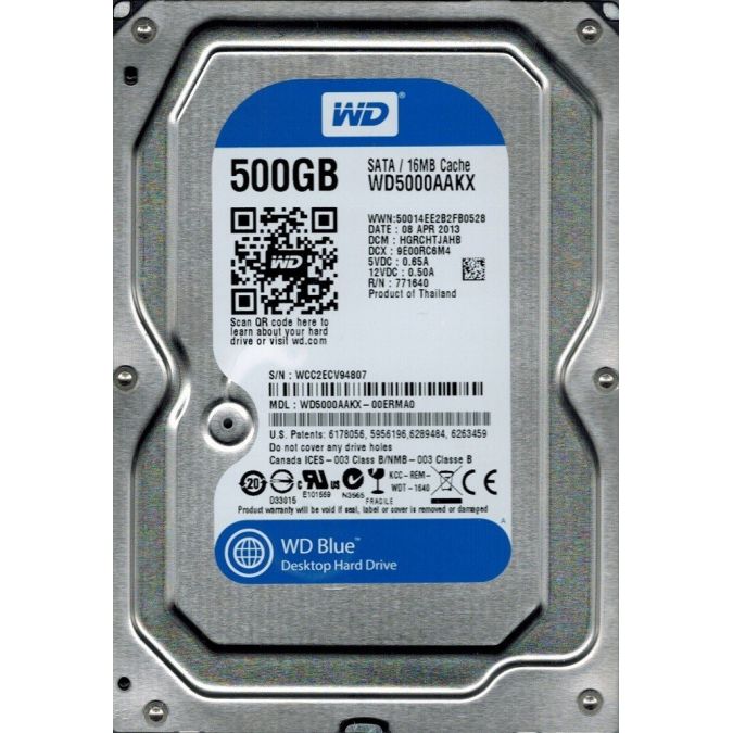 Western Digital WD5000AAKX